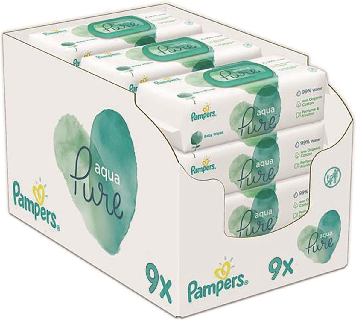 chusteczki nawilżajace pampers 6 szt selgros