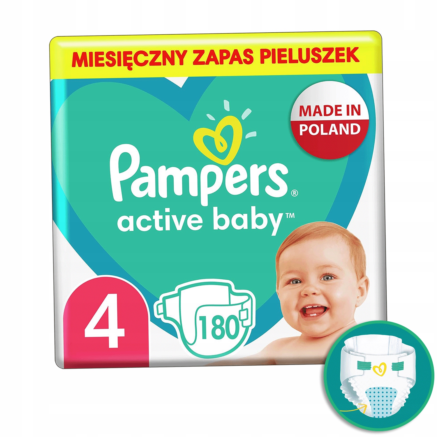 pampers 1 80 szt