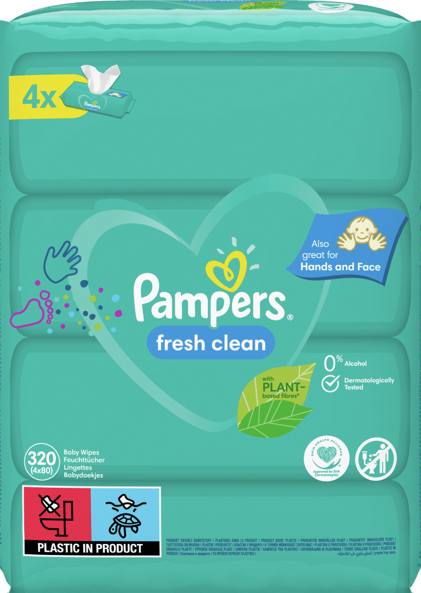 chusteczki pampers natural clean uczulenie