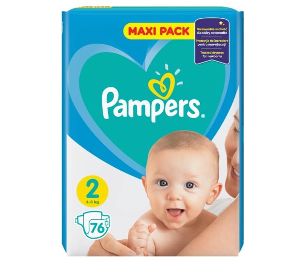 pampers 2 cena allegro