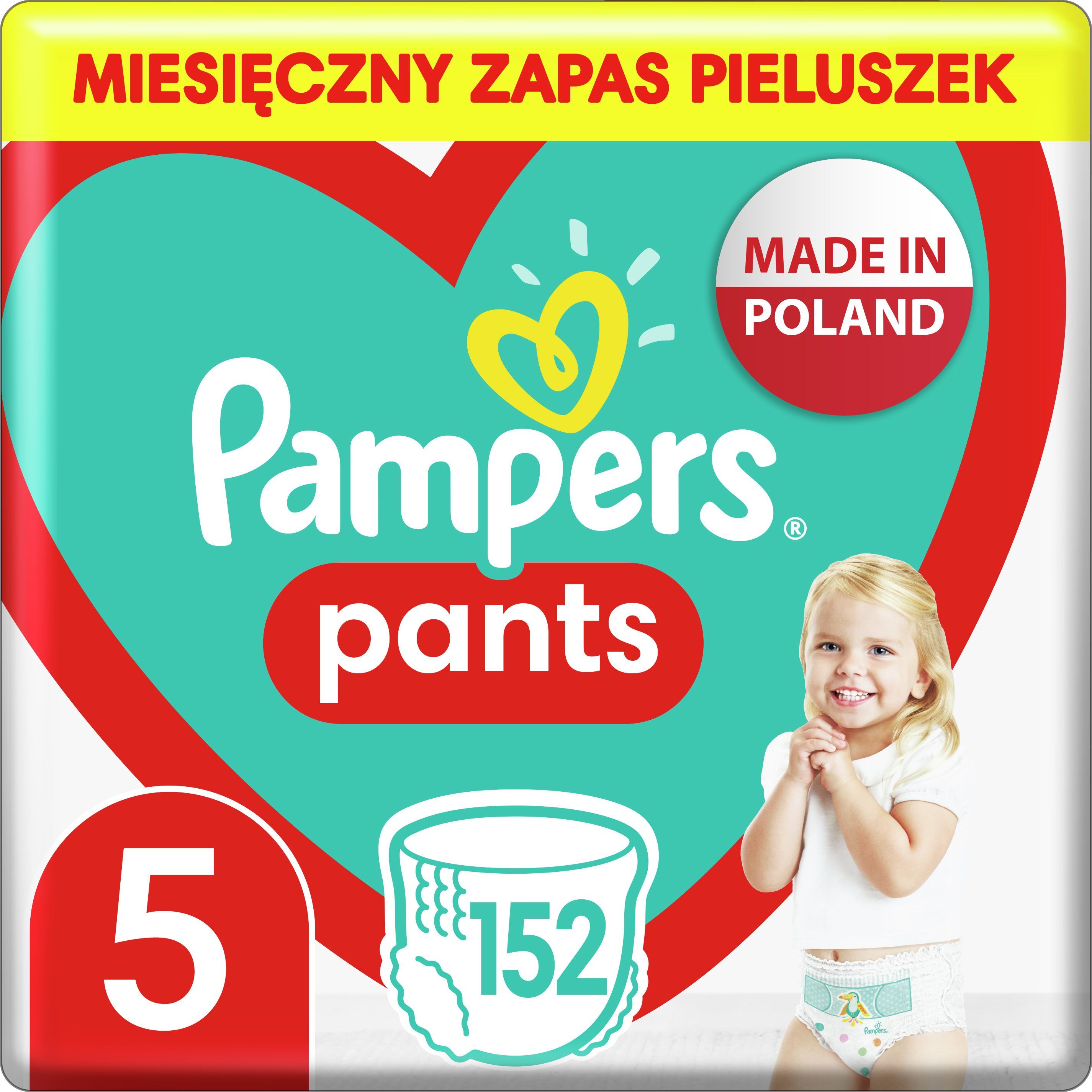 pieluchomajtki dla dzieci pampers