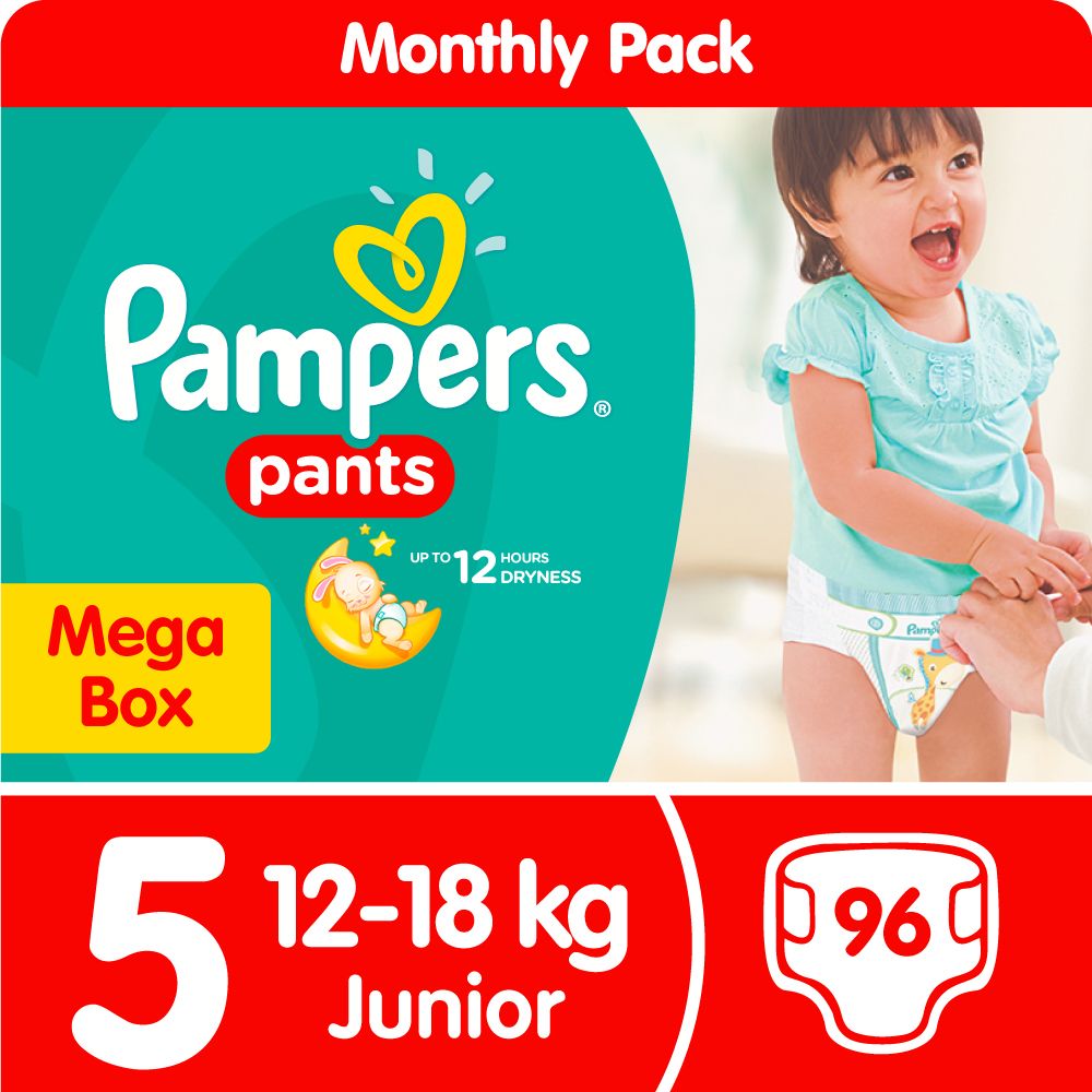 pampers pee