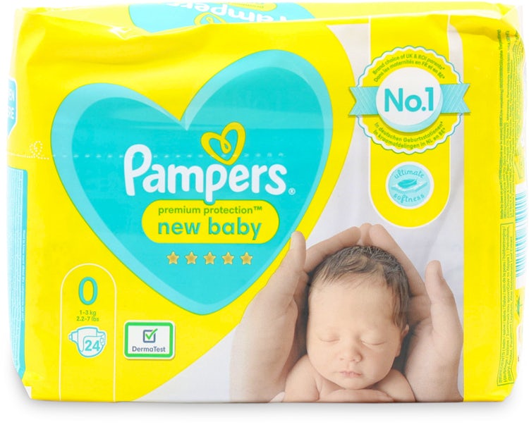 nowe pieluchy pampers