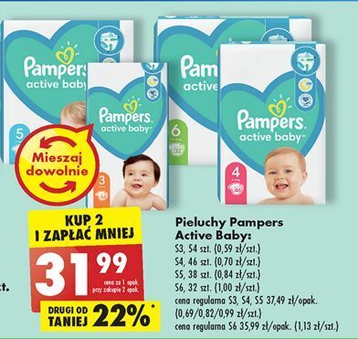 pampers premium care pieluchy rozmiar 1 newborn 2-5kg 88 sztuk