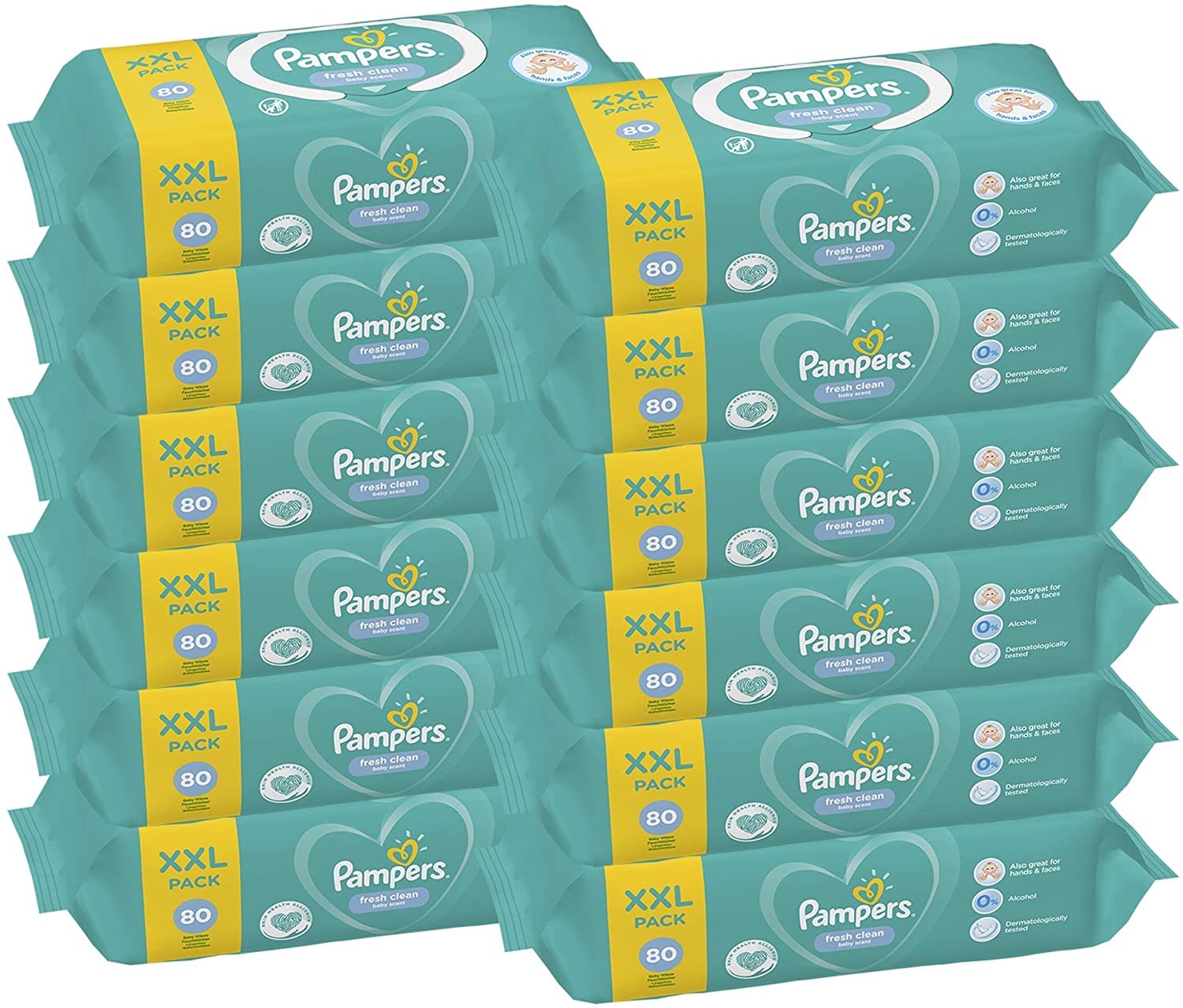 pampers sensitive chustecz allegro