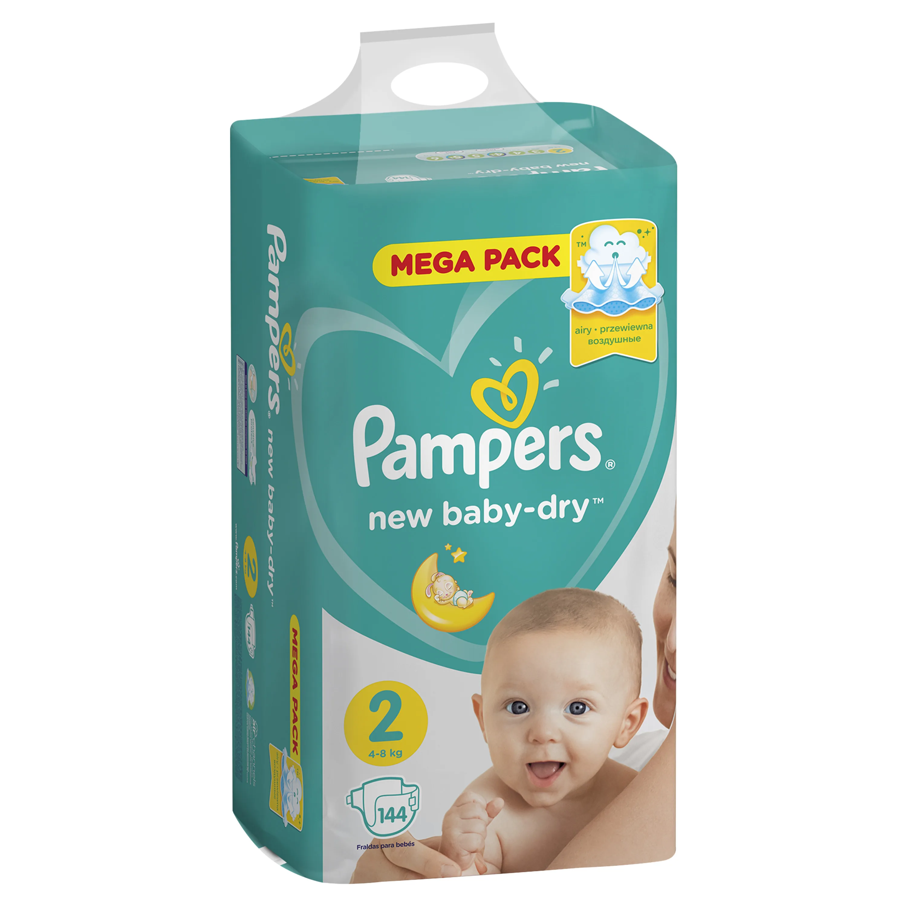 pampers pieluchy 4 sleep & play 50 sztuk