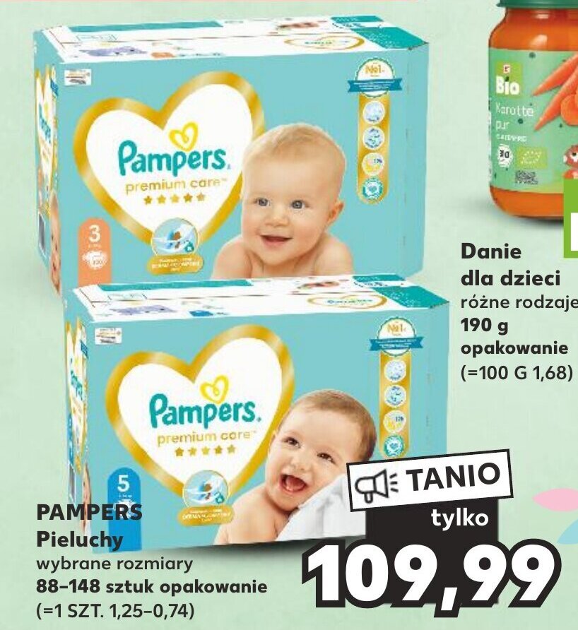 pampers premium care 43 szt