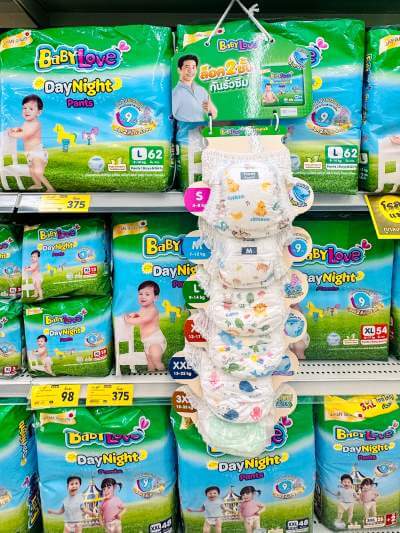 pampers pozycja na rynku usa