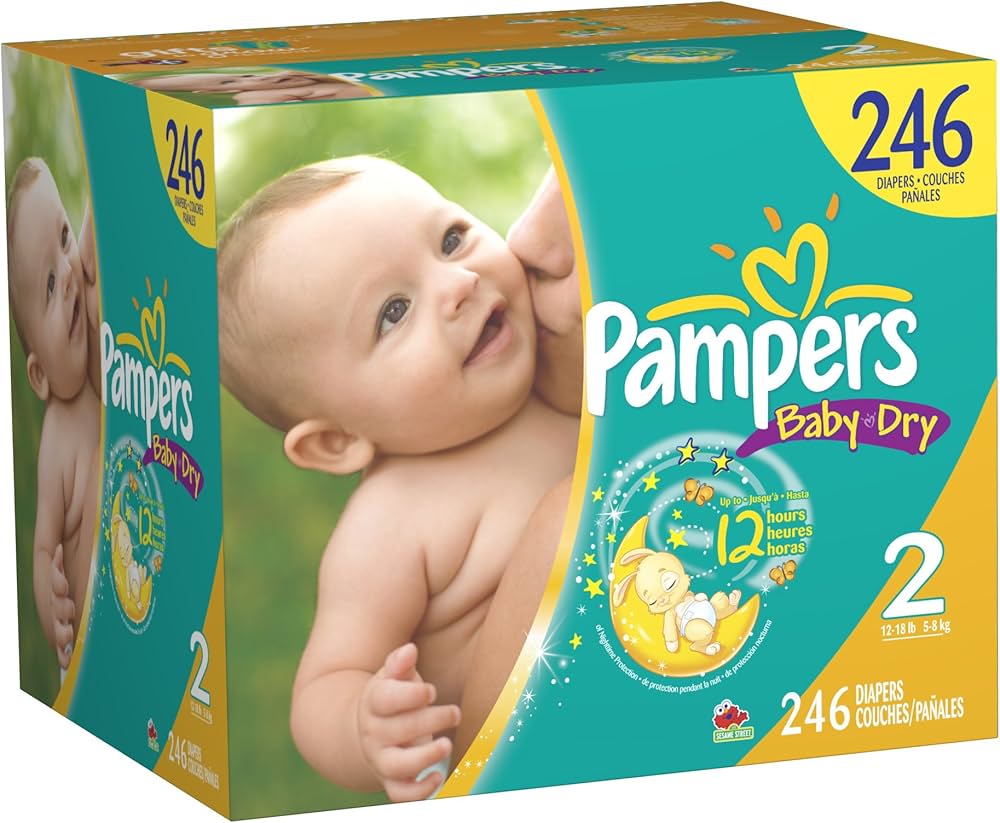 chusteczki pampers 12x64