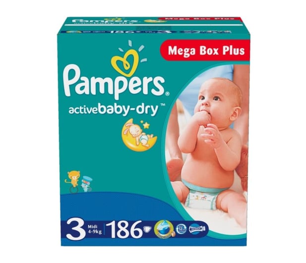 pieluszki pampers baby dry