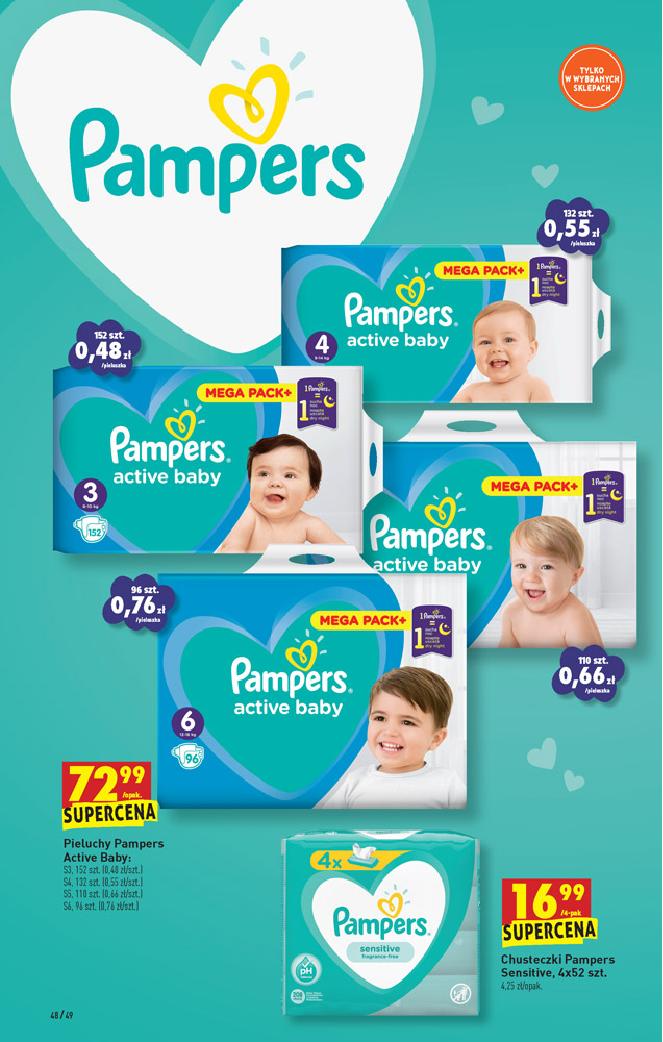 pampers mega paka 1