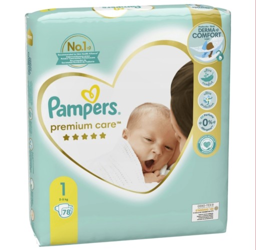 pieluchy pampers 4 rodzaje