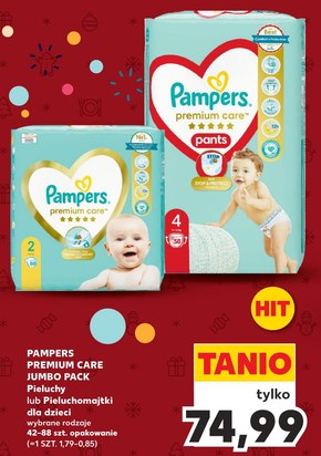 pampers carrefour taille 2