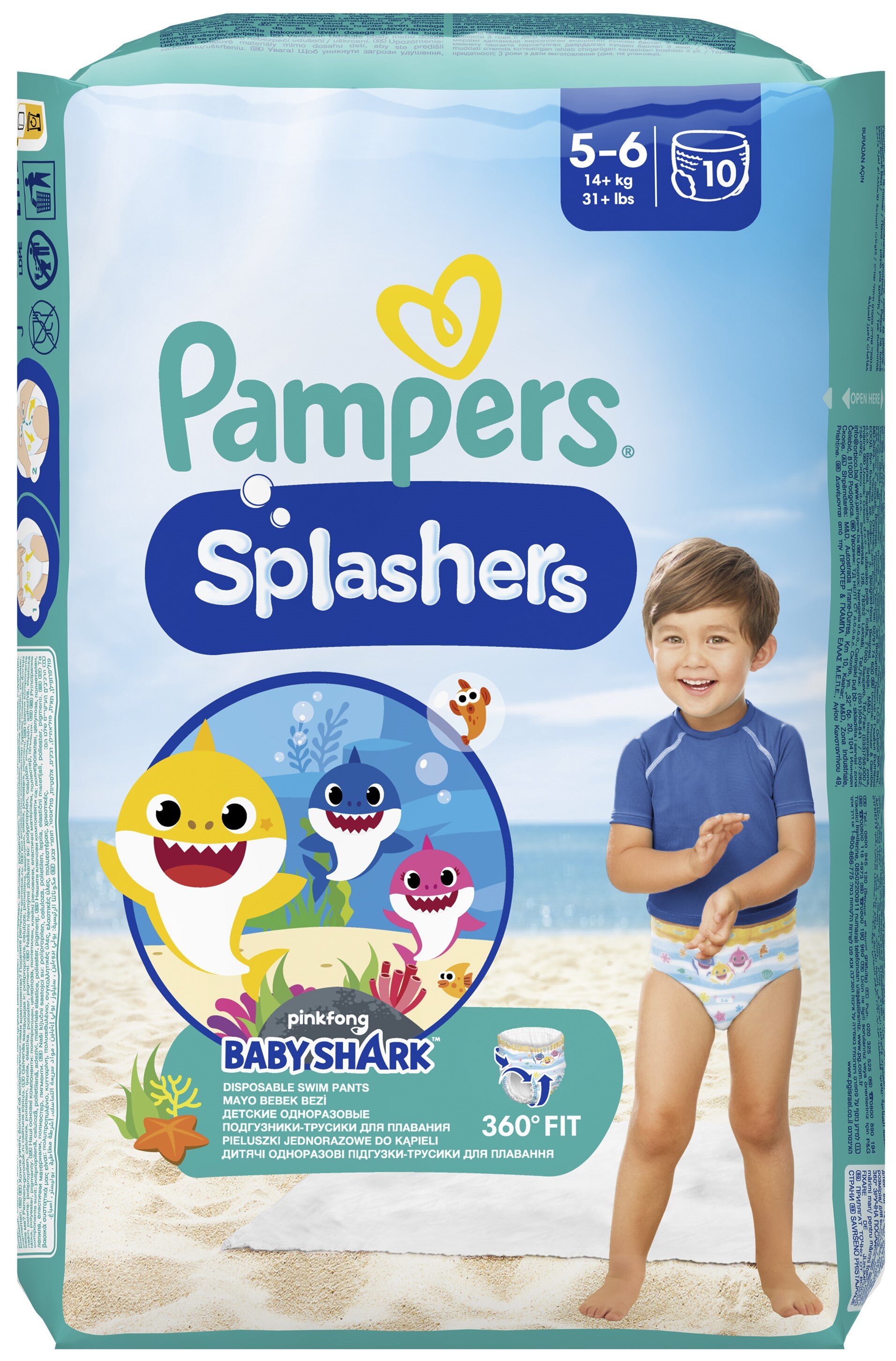 pieluchomajtki pampers testowanie