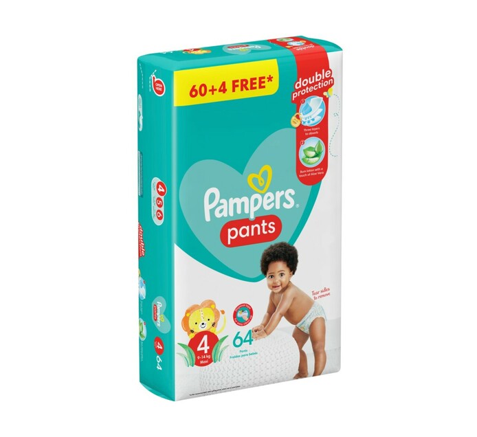 chusteczki nawilżane pampers x64