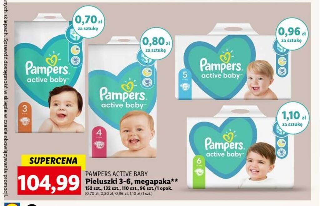 pampers premium care 4 ceny