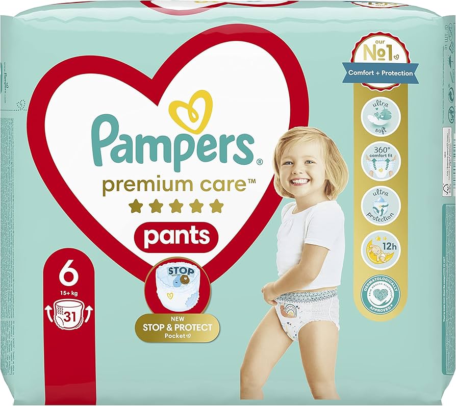 chusteczki nawilżane pampers 6x64 szt