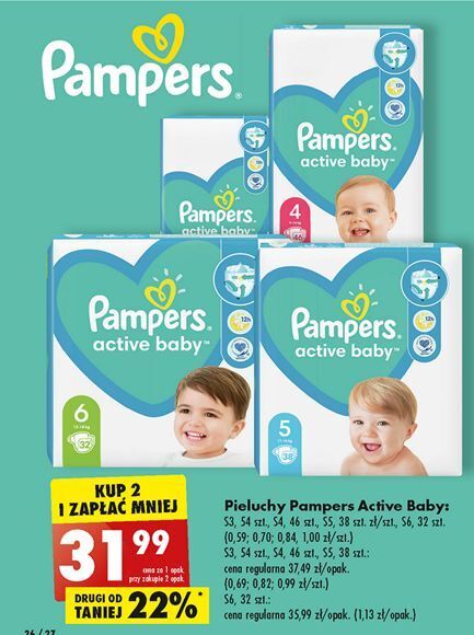 pampers 2 240 80zł