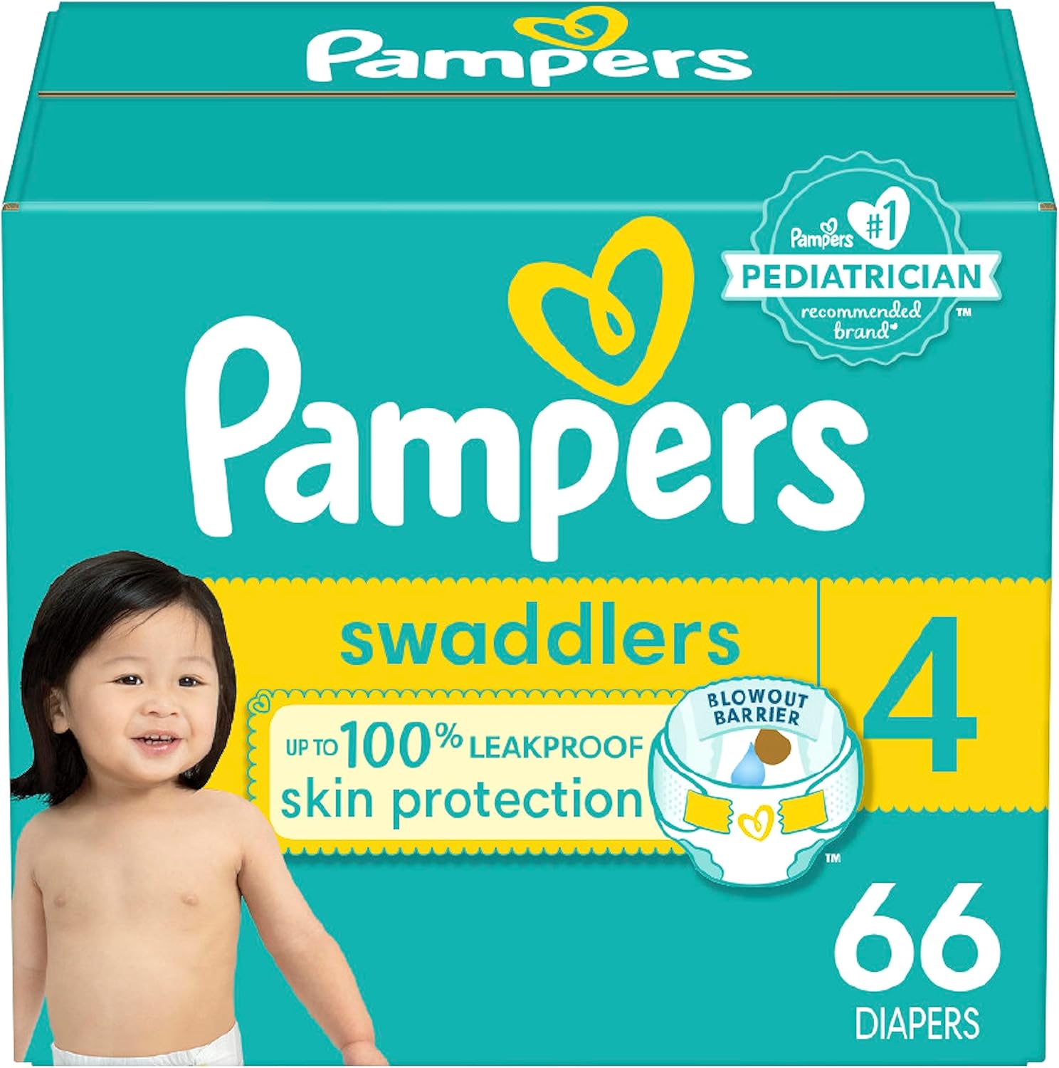 pampers active fit 4 maandbox