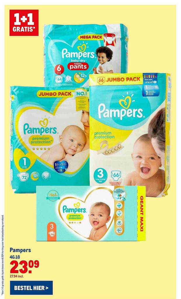 pieluchy pampers 3 premium care rossmann