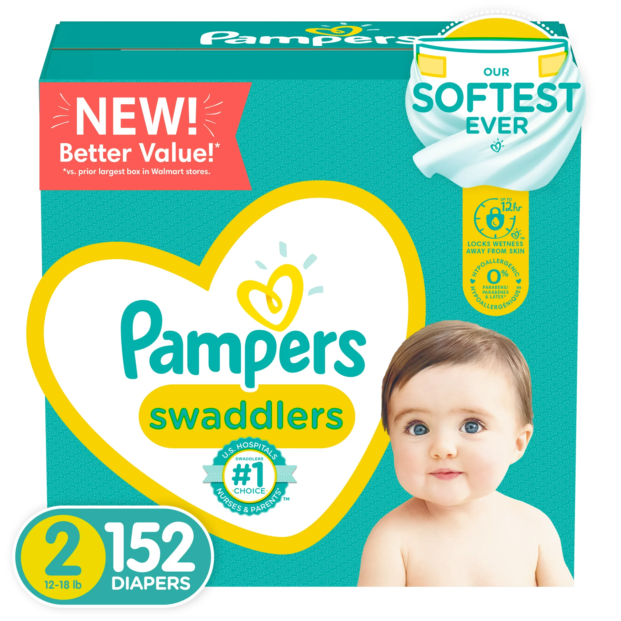 pampers sensitive chusteczki dla niemowląt 4x56 szt