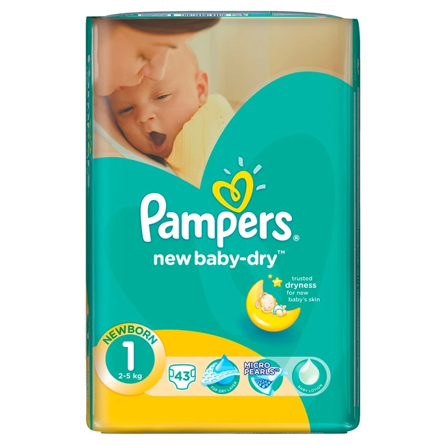 chusteczki nawilżane typu pampers