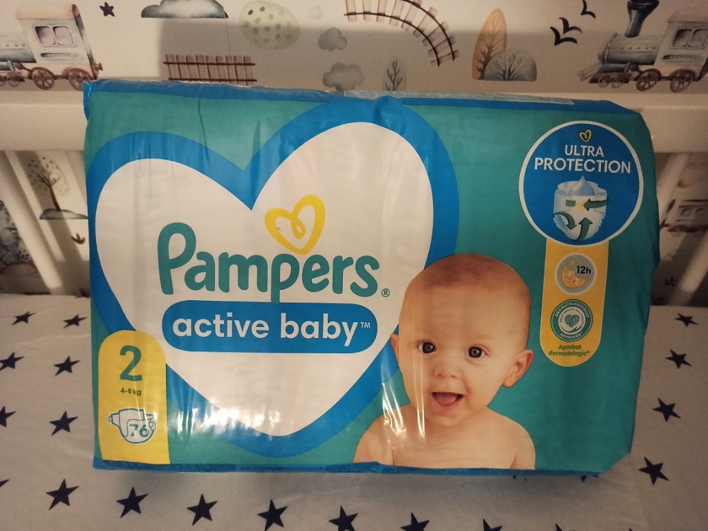 pieluchy pamers miniactive baby