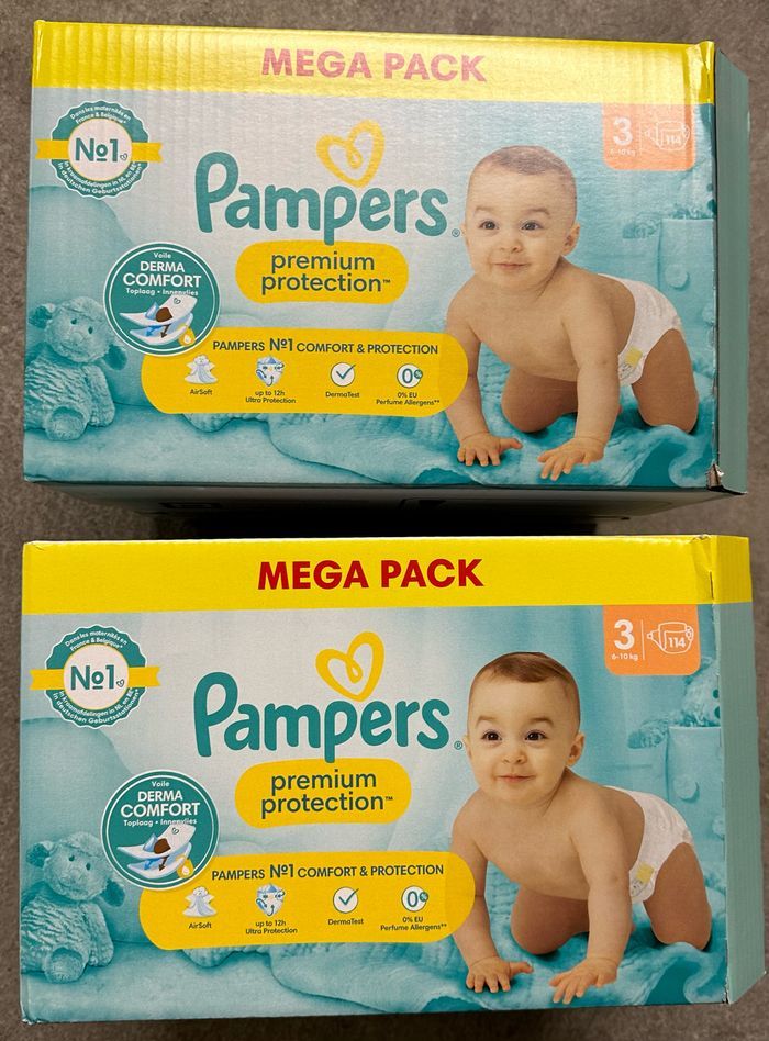 pampers premium care ile pieluszek na miesiąc