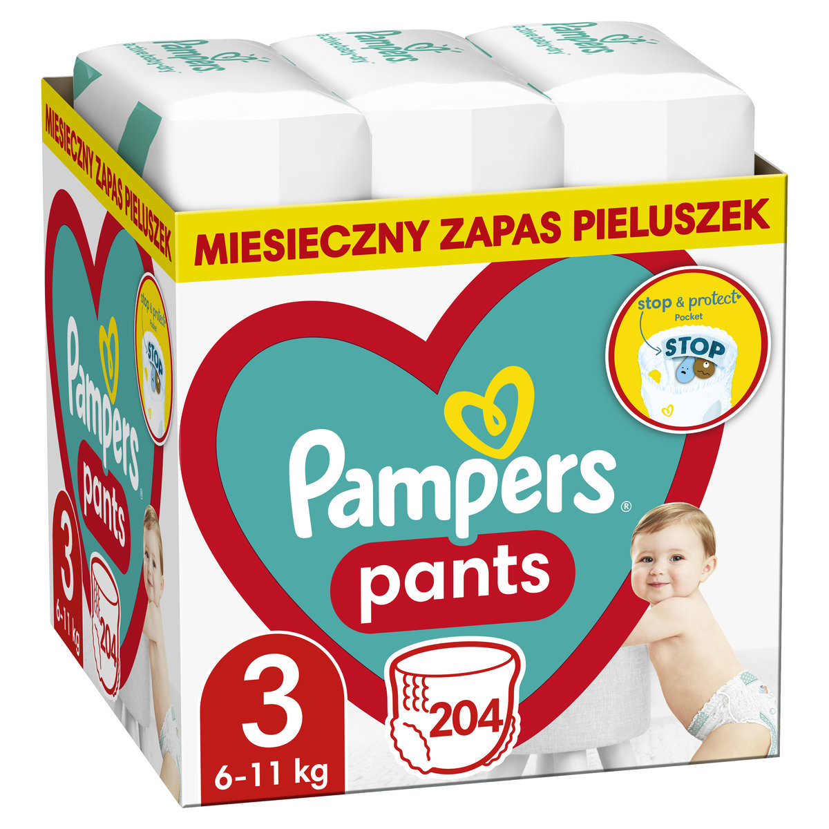 czy pampers pants obszcztpuja pupe