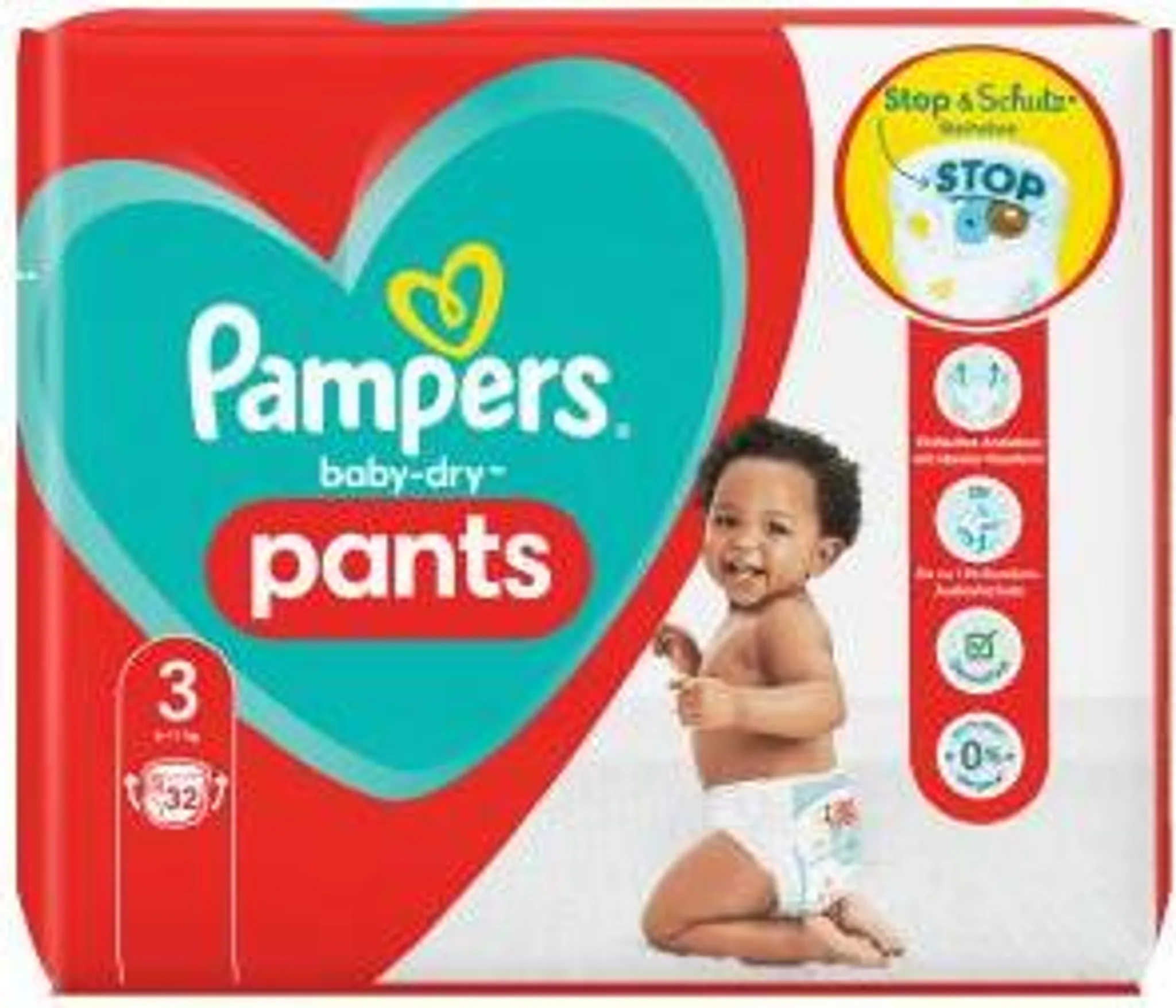 pieluchomajtki pampers premium care 3