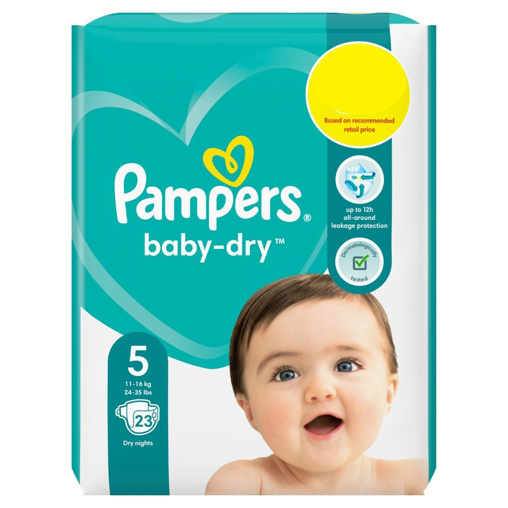 pieluchy pampers new baby dry 2