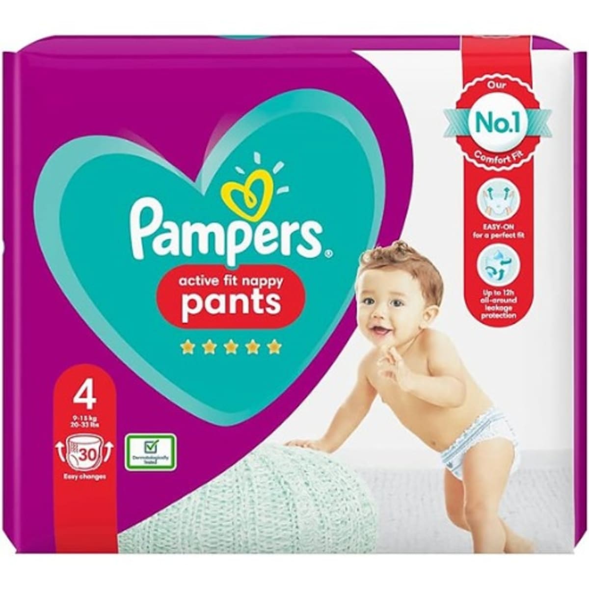 pieluchomajtki pampers 60szt