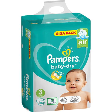 pampers pieluchy premium care 3 midi 120 szt