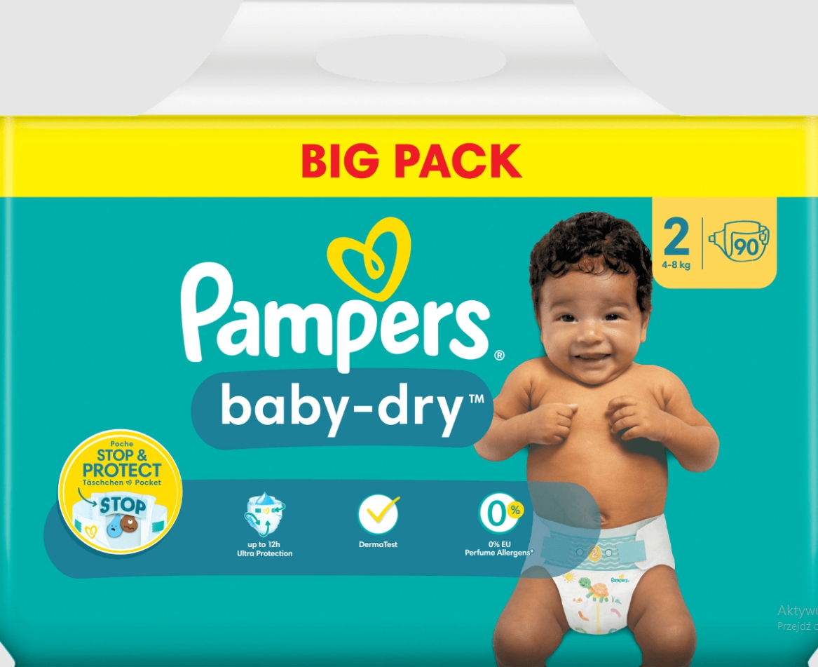 pampers 152 szt