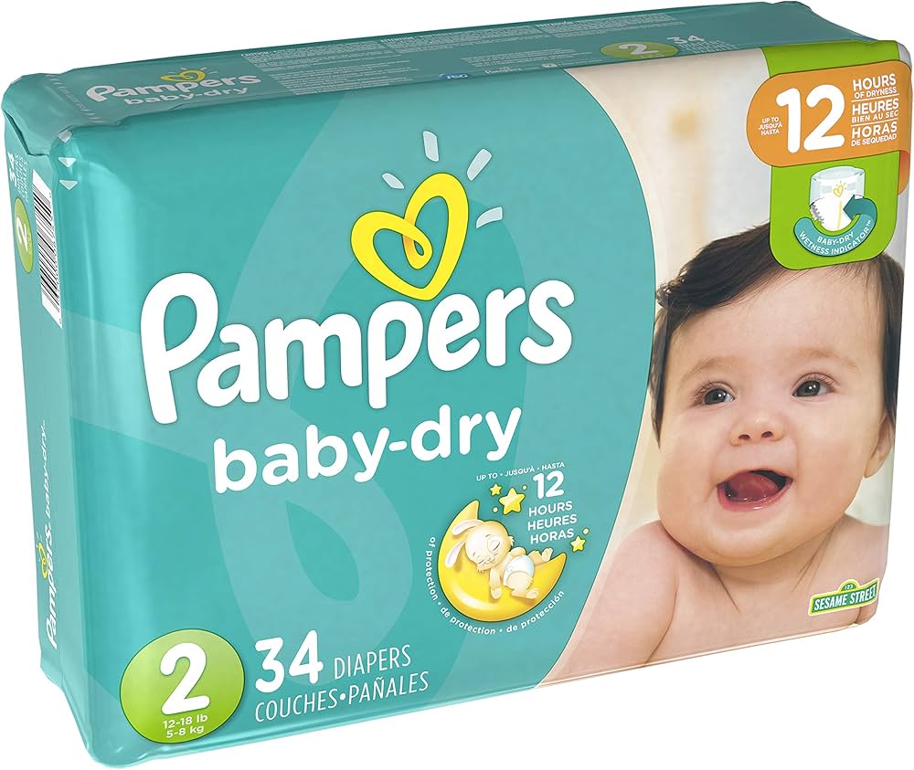 pampers.240szt crna