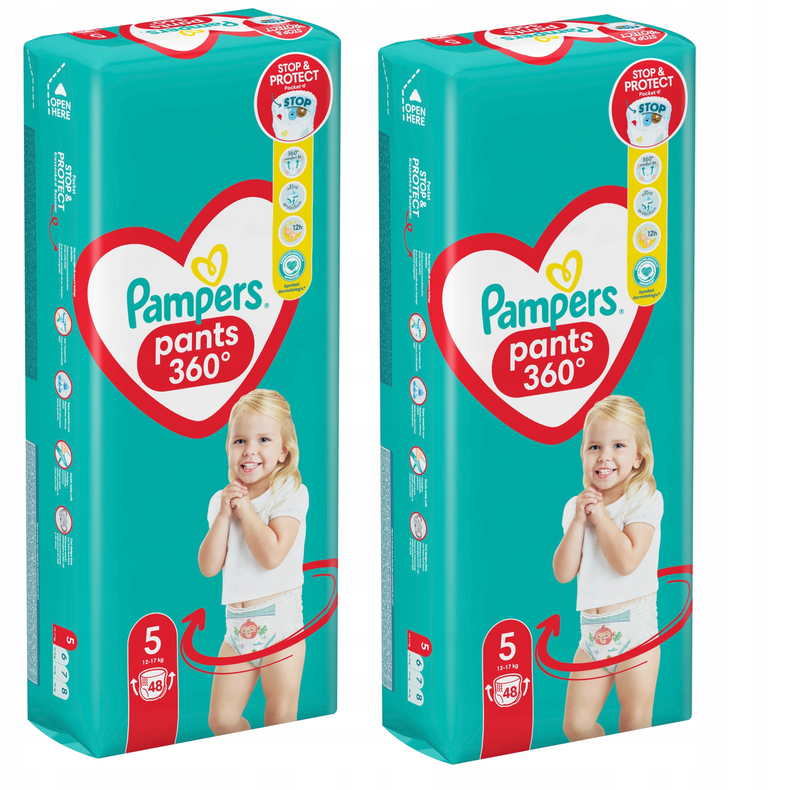 pieluchy pampers active baby mega box plus 5