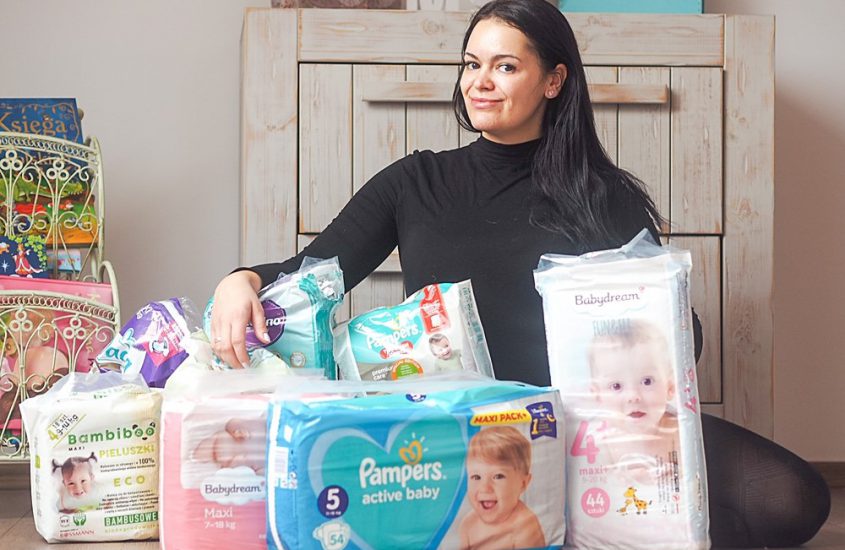 pampers po kolorze poznać