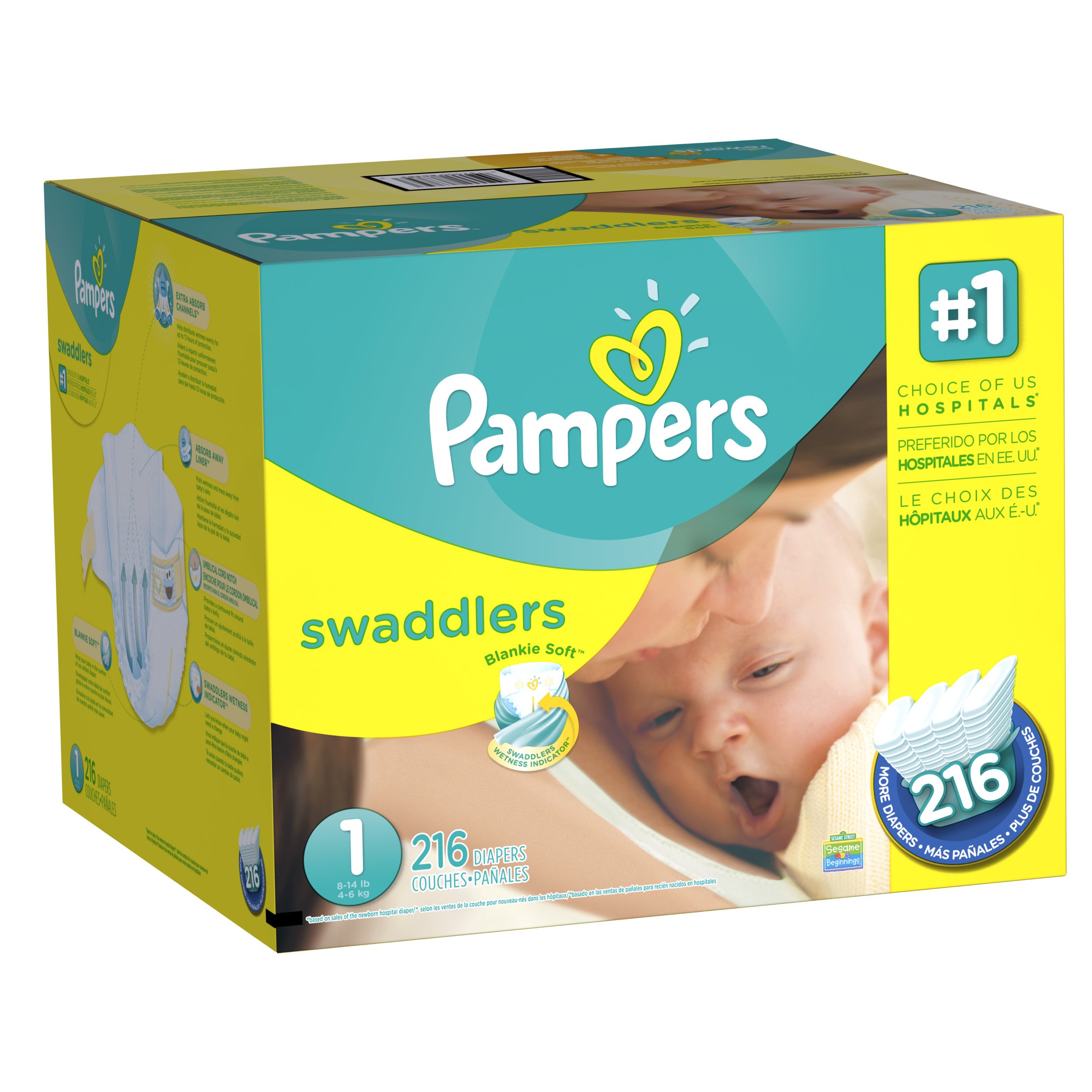 pampers pieluchy active baby 3 midi 208 sztuk