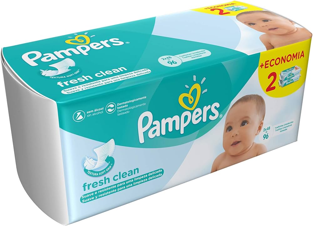 chusteczki pampers natural clean sklad