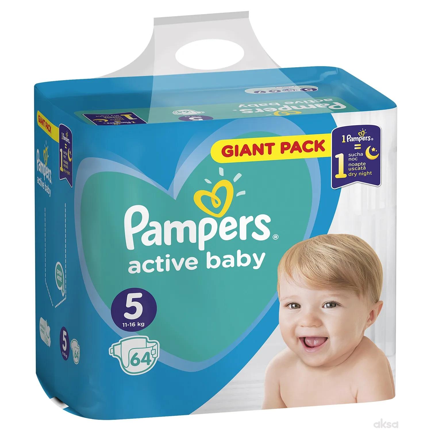 pieluchy pampers do wieku