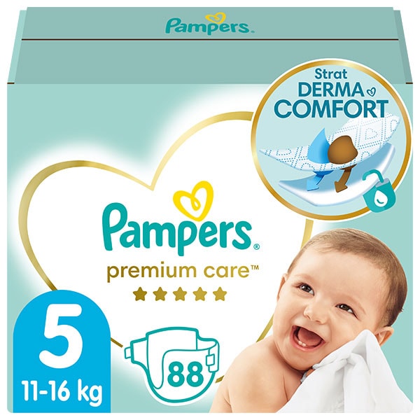 4 pieluchy pampers