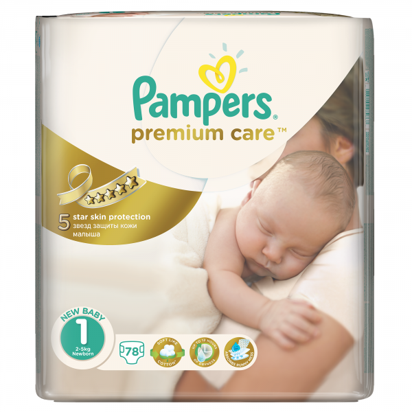 pampers premium care pieluchy 2 mini 80 szt