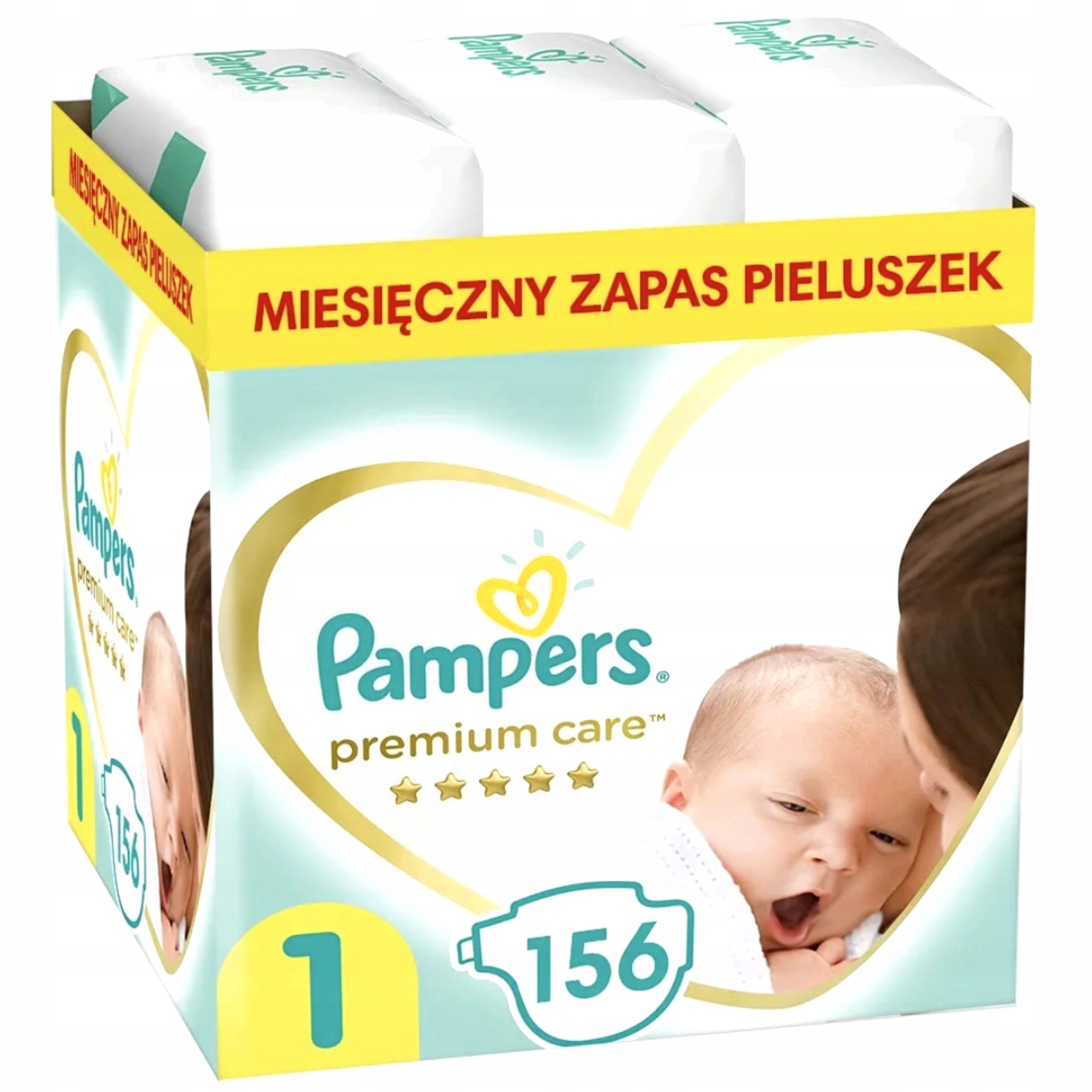 pampers premium care 1 new born 66 szt