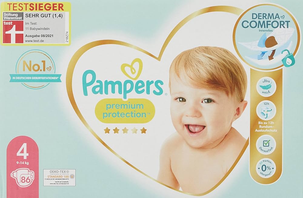 pampers 4 plus a 4