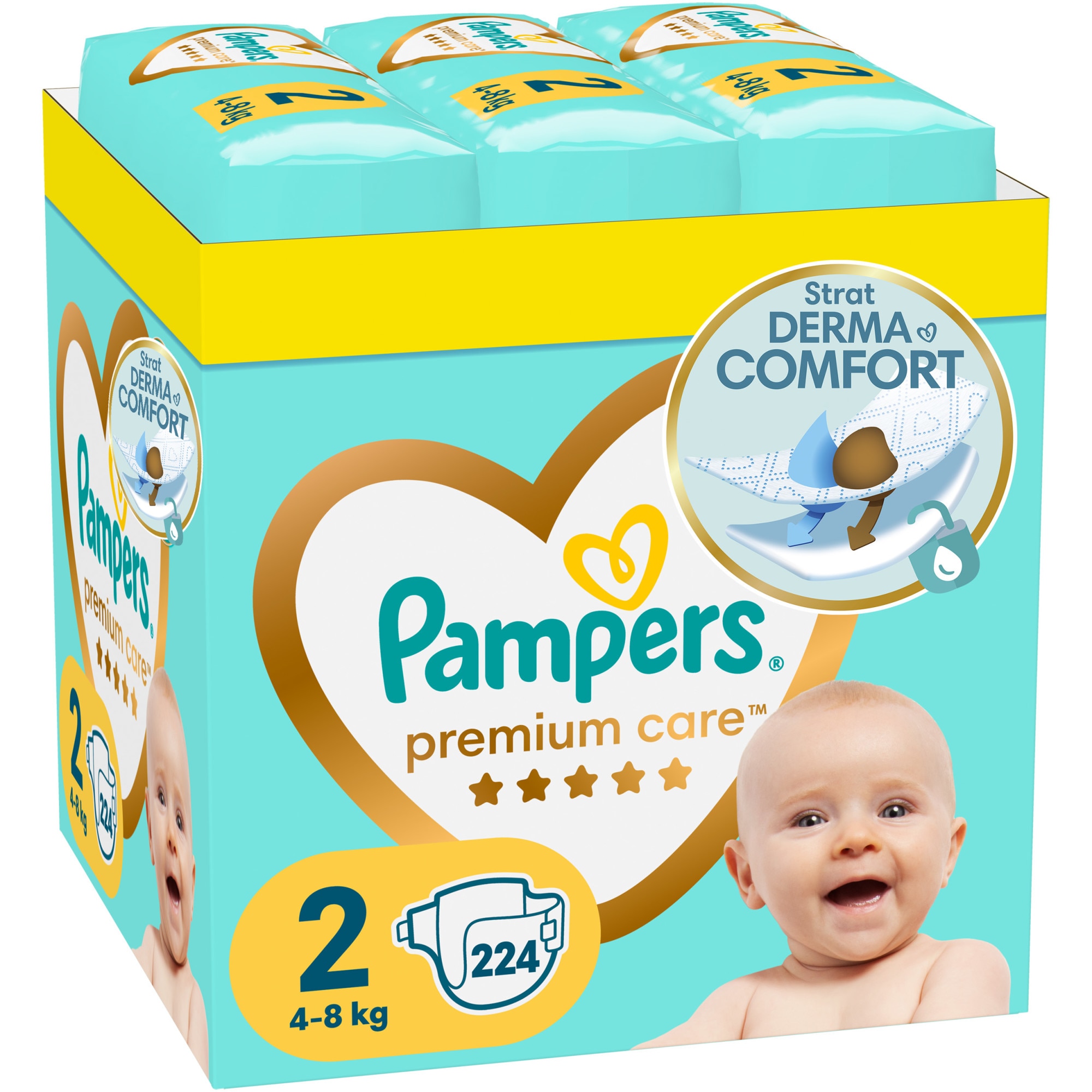 pampers 2 do jakiego qieku starczaja