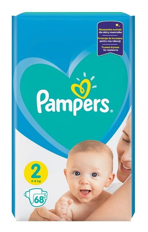 pampers new baby pieluchy jednorazowe rozmiar 2 mini 100 szt