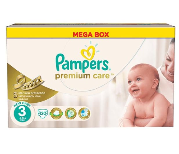 pampers active baby 3 midi