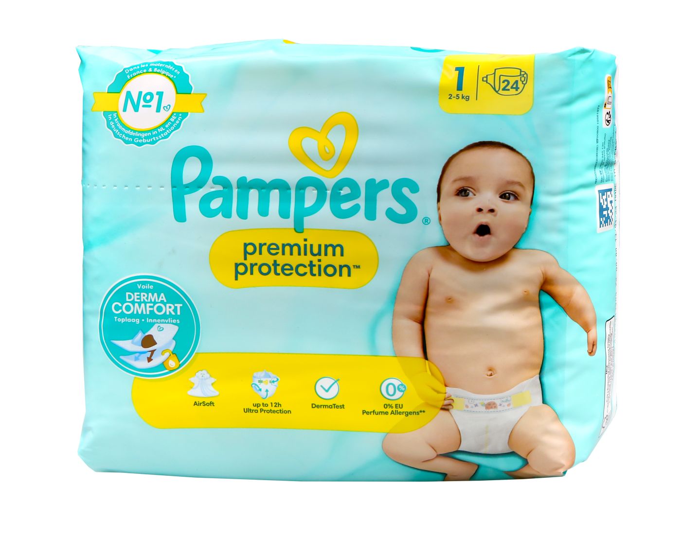 pampers premium newbor cena