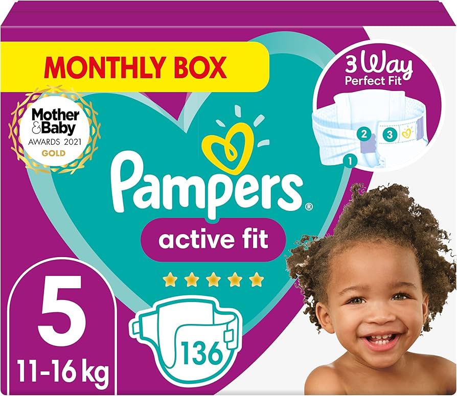 pieluchy pampers z niemiec