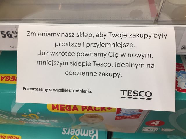 pieluchy tesco rozmiary